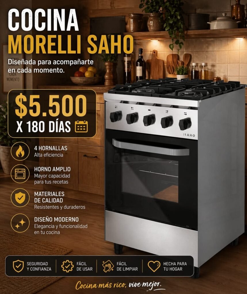 Cocina Morelli Saho