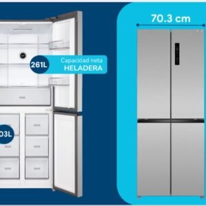 Heladera de 2 puertas