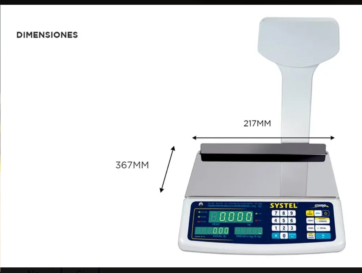 Balanza Systel - Imagen 2
