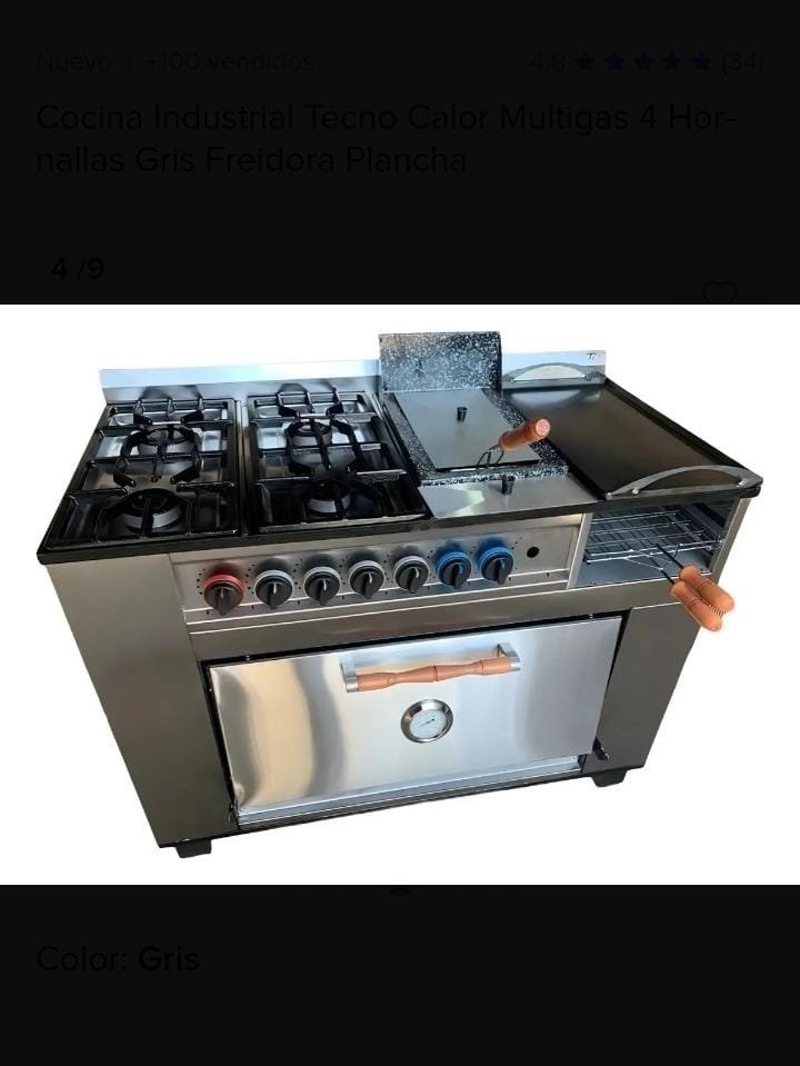 Cocina Industrial 4 en 1 - Imagen 3