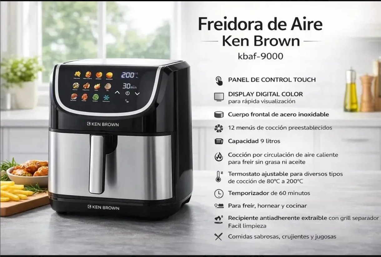 Freidora de aire Ken Brown - Imagen 2